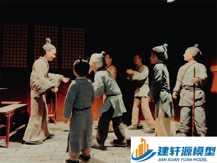 鼎湖喻侃压粮饷军场景