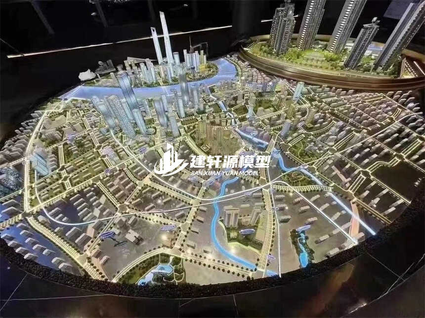 鼎湖规划模型制作