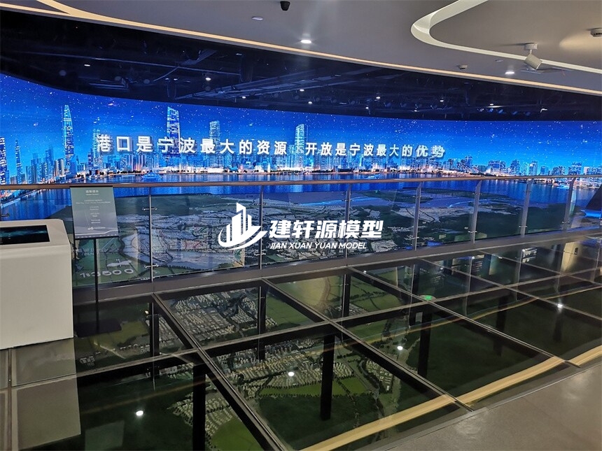 鼎湖城市规划模型