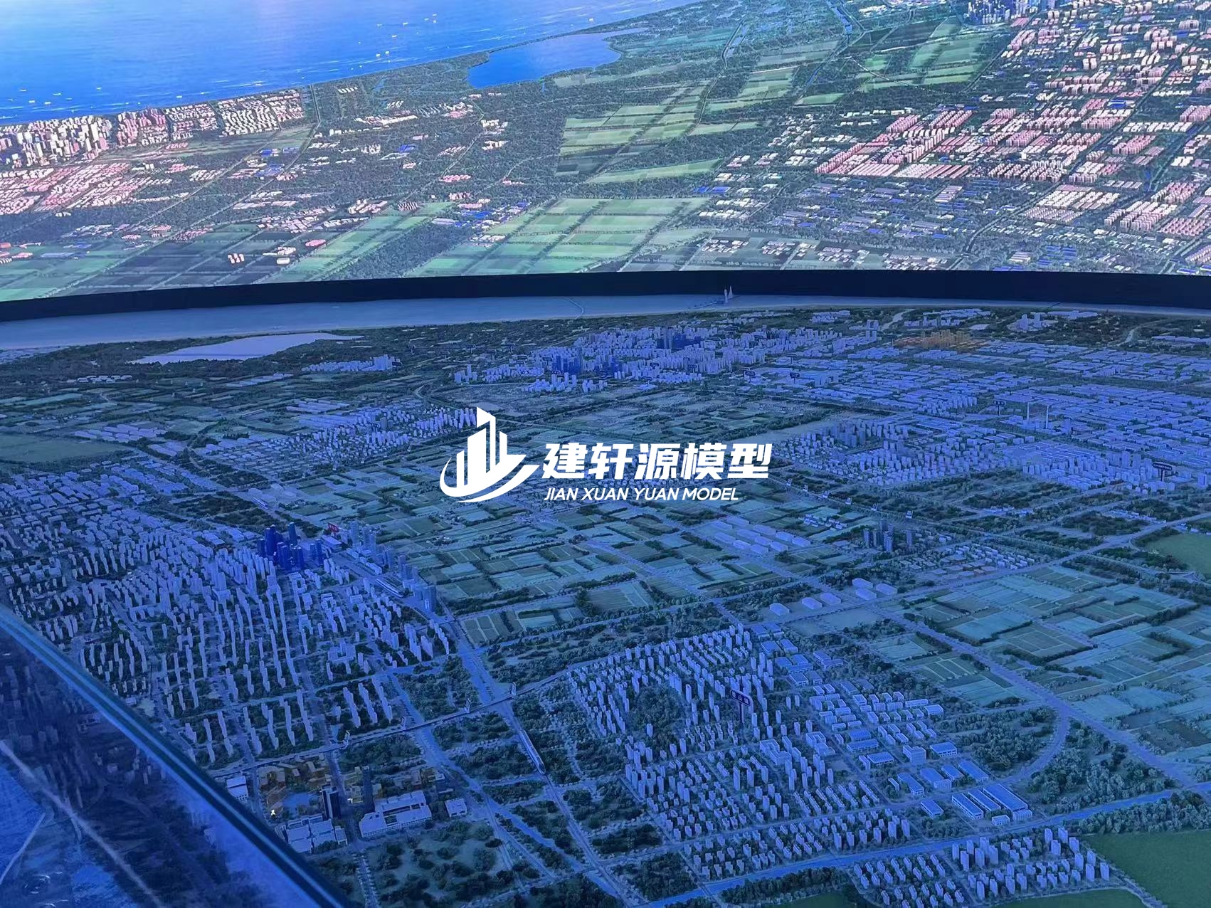 鼎湖城市规划模型制作