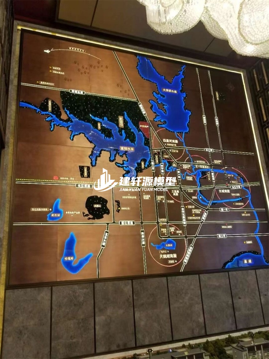 鼎湖区域壁挂模型制作