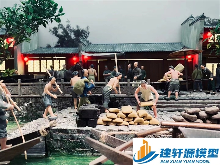 鼎湖博物馆江南水乡模型