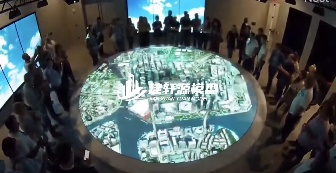 鼎湖投影沙盘模型定制