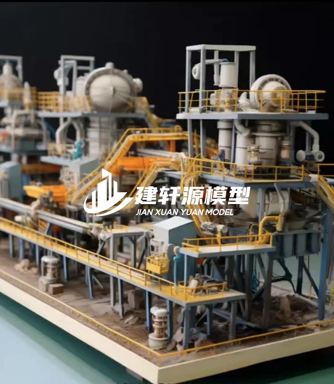 鼎湖设备模型制作