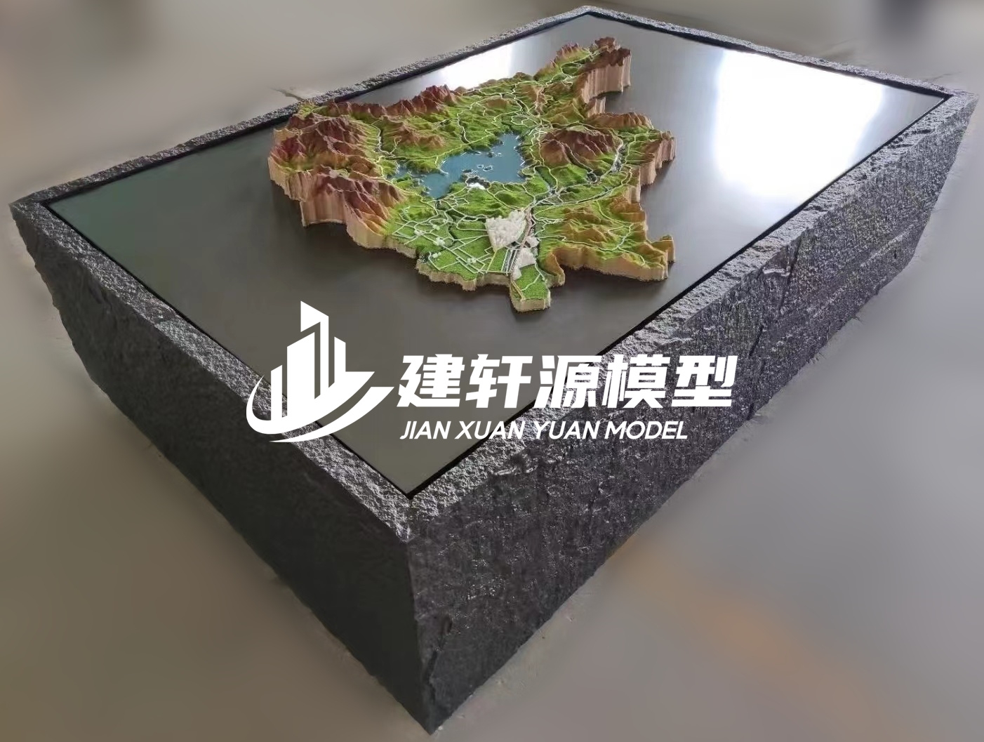 鼎湖地貌模型制作