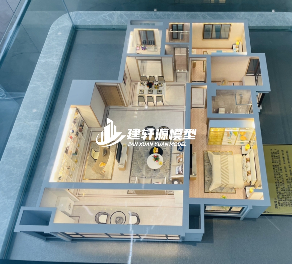 鼎湖地产户型模型