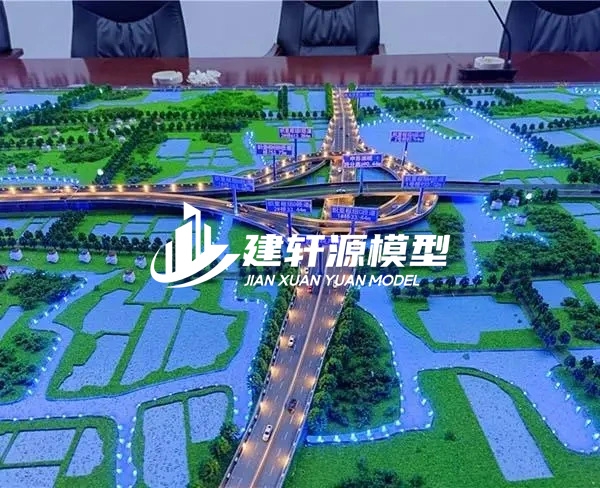 鼎湖高速公路沙盘定制